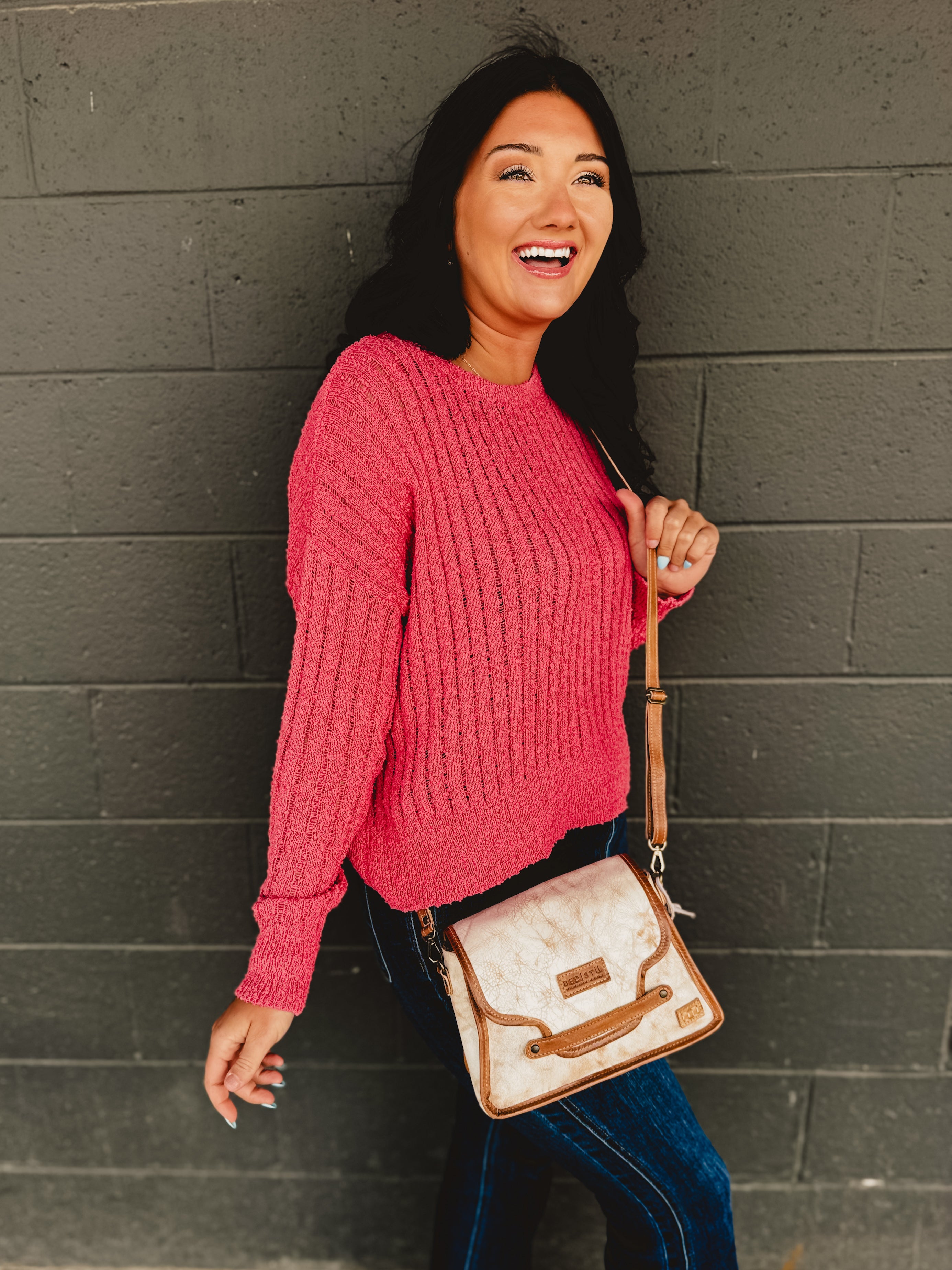 BedStu Ceremonious Crossbody Bag - Nectar Lux Tan Rustic - Lace and Grace Boutique