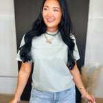 For The Record, Jesus Loves You Graphic Tee - Bay - Lace and Grace Boutique