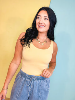 Basic Scoop Neck Tank - Lace and Grace Boutique