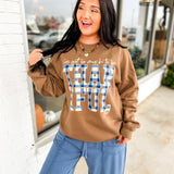 Be Thankful For Crewneck Sweatshirt - Woodland Brown