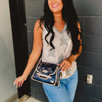 BedStu Ceremonious Crossbody Bag - Blazer Navy Nectar Lux - Lace and Grace Boutique