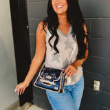 BedStu Ceremonious Crossbody Bag - Blazer Navy Nectar Lux - Lace and Grace Boutique