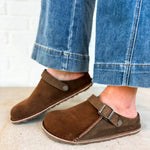 Birkenstock Lutry Premium Shearling Clog - Carafe - Lace and Grace Boutique