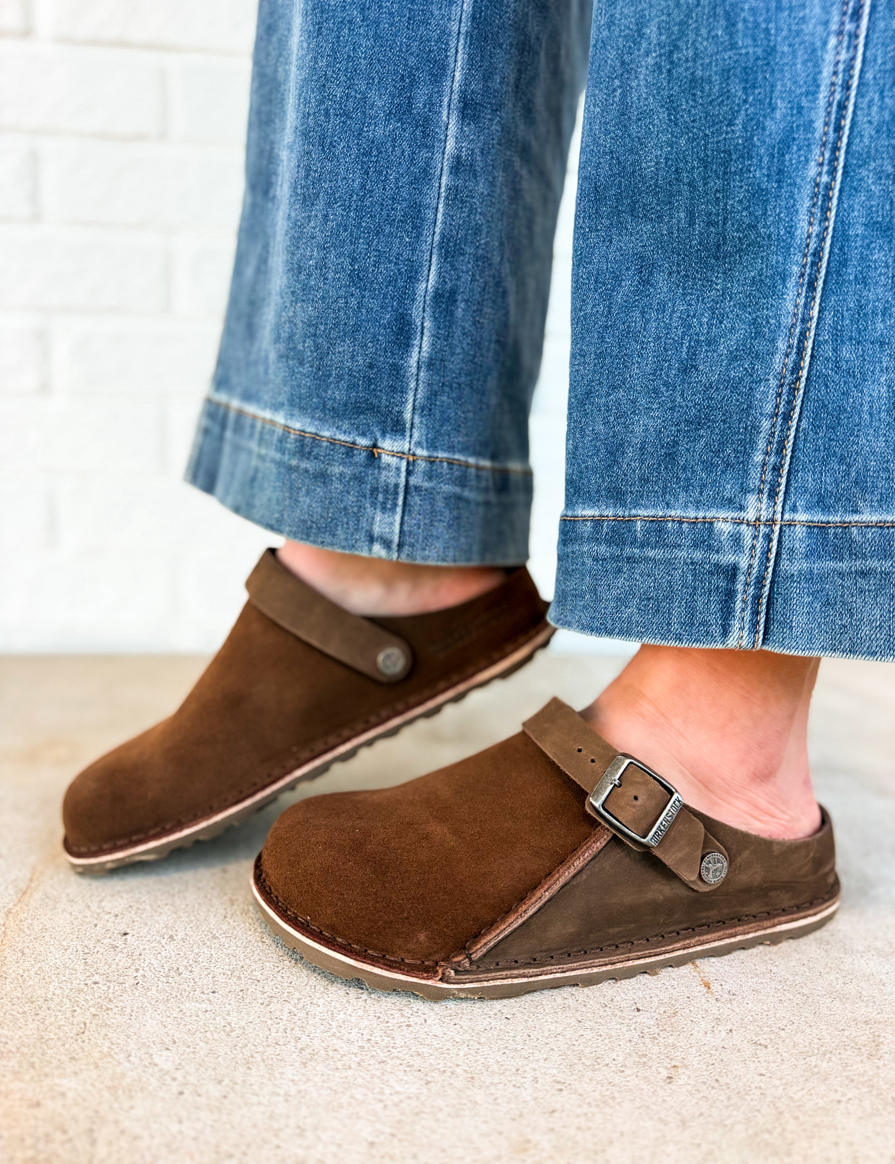 Birkenstock Lutry Premium Shearling Clog - Carafe - Lace and Grace Boutique