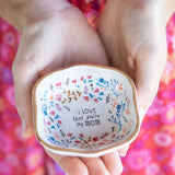 Natural Life Antiqued Trinket Bowl - Mom - Lace and Grace Boutique