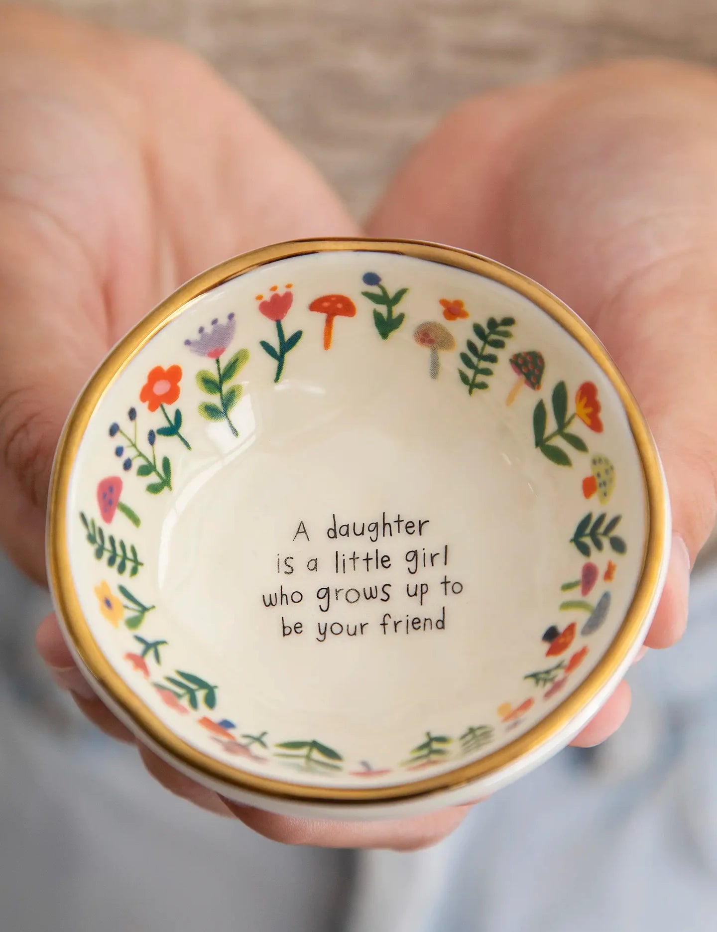 Natural Life Giving Trinket Bowl - Daughter Friend - Lace and Grace Boutique