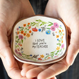 Natural Life Antiqued Trinket Bowl - Teacher - Lace and Grace Boutique