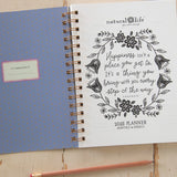 Natural Life 2025 12 Month Planner - Lace and Grace Boutique