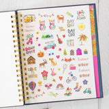 Natural Life 17 Month Planner, 2025-26 - Water Your Dreams