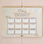 Natural Life 2026 Appointment Calendar - Blue Folk Floral - Lace and Grace Boutique