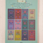 Natural Life 2026 Wall Calendar -  Navy Floral - Lace and Grace Boutique