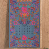 Natural Life 2026 Wall Calendar -  Navy Floral - Lace and Grace Boutique