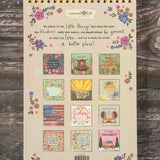 Natural Life 2026 Desk Calendar - Live Happy - Lace and Grace Boutique