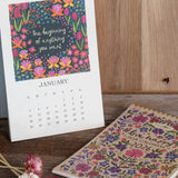 Natural Life 2026 Desk Calendar - Live Happy - Lace and Grace Boutique