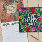 Natural Life 2027 Calendar - Live Happy - Lace and Grace Boutique