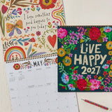 Natural Life 2027 Calendar - Live Happy - Lace and Grace Boutique