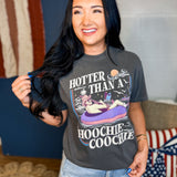 Hotter Than A Hoochie Graphic Tee - Pepper