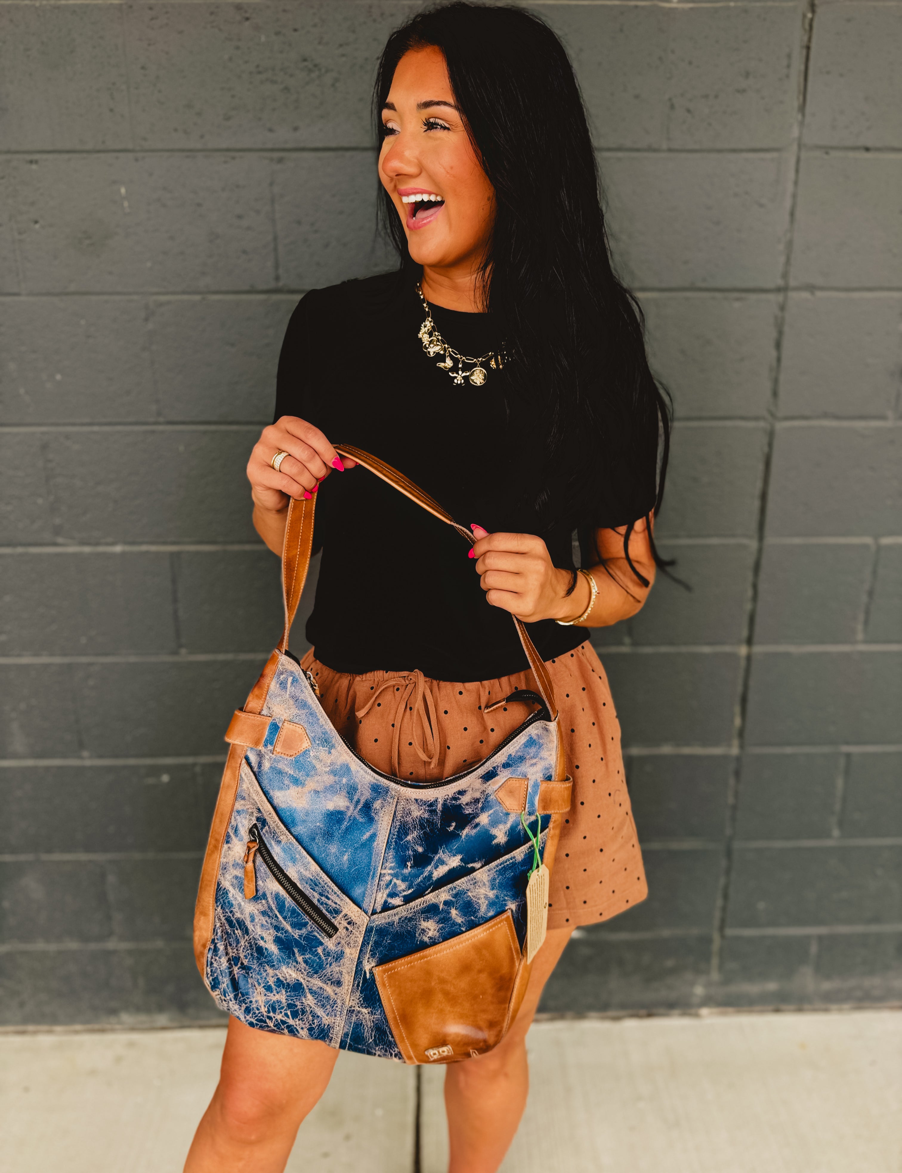 Bed|Stu Argus Shoulder Bag - Blazer Lux Tan Rustic - Lace and Grace Boutique