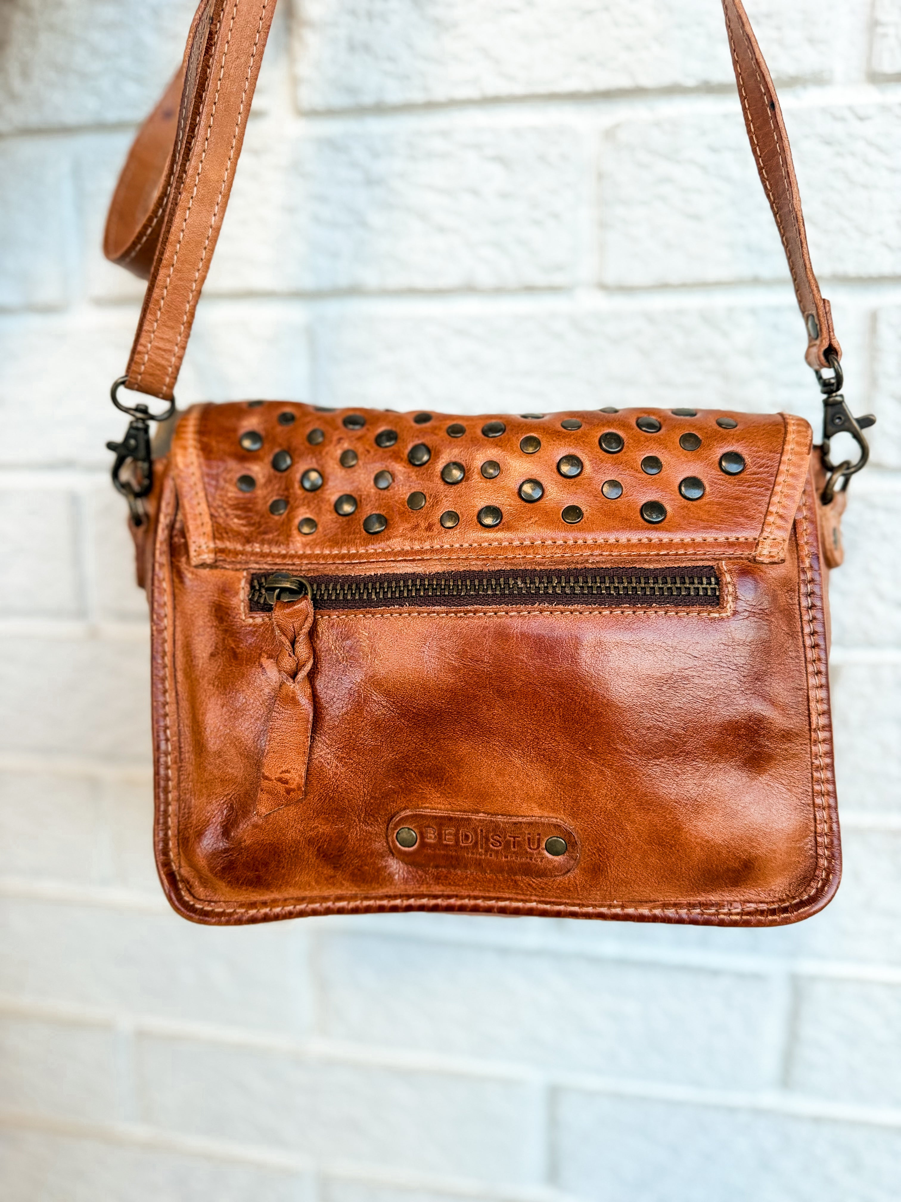 BedStu Occurrence Crossbody - Tan DD - Lace and Grace Boutique