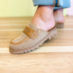 Am I Right Raffia Mules by Corkys - Lace and Grace Boutique
