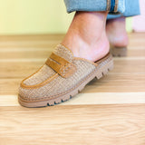 Am I Right Raffia Mules by Corkys - Lace and Grace Boutique