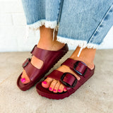 Birkenstock Arizona Big Buckle EVA Sandal - Zinfandel