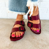 Birkenstock Arizona Big Buckle EVA Sandal - Zinfandel