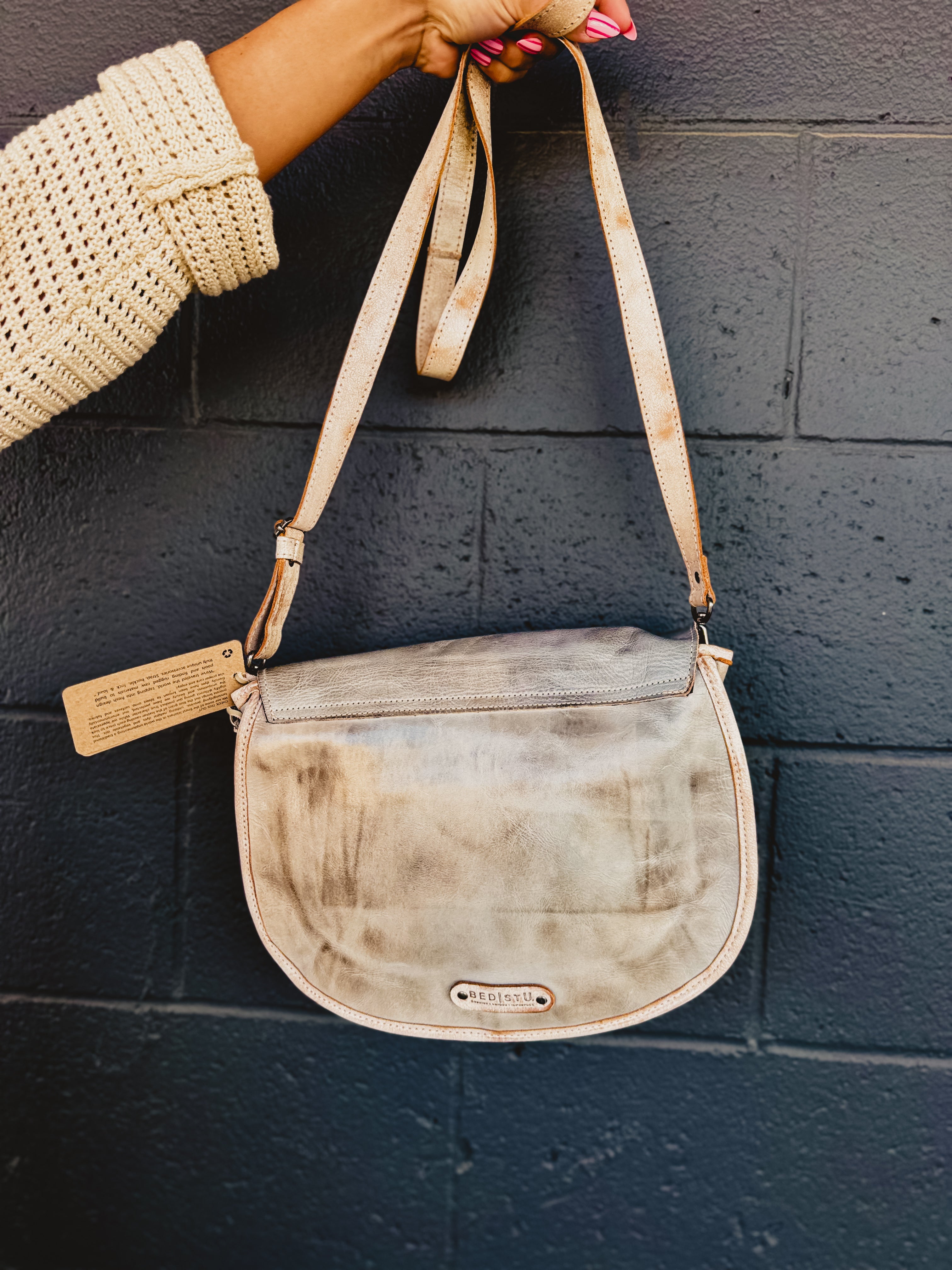 BedStu Sequoia Crossbody Bag - Icicle Rustic Nectar Lux - Lace and Grace Boutique