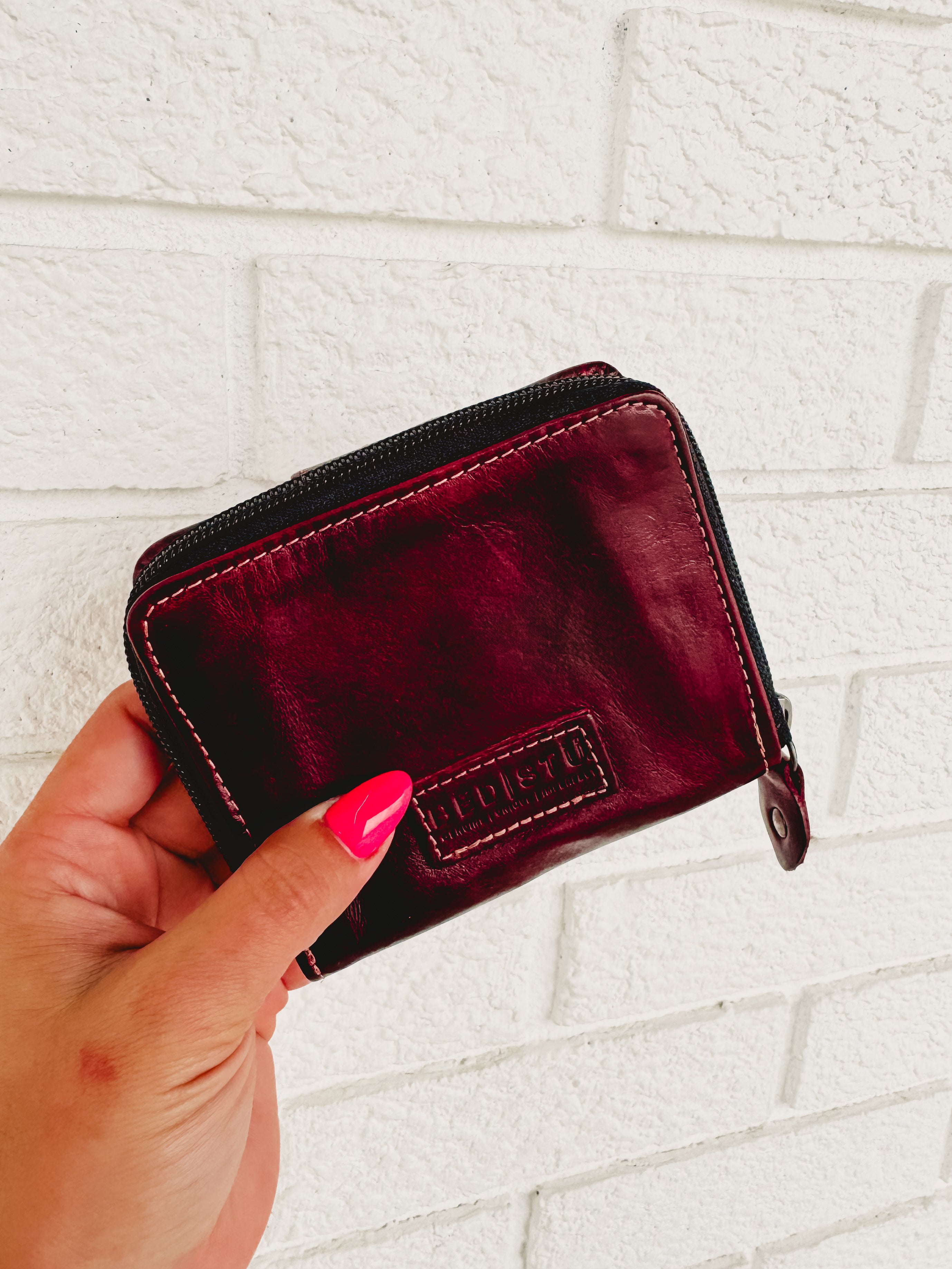 BedStu Plus Leather Wallet - Cherry Lacquer DD - Lace and Grace Boutique