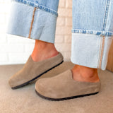 Birkenstock Amsterdam Wrapped Clog - Taupe