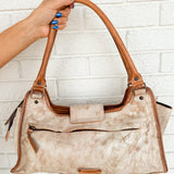 BedStu Unbending Shoulder Bag - Nectar Lux Tan Rustic