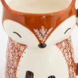 Natural Life Folk Art Mug - Francis The Fox - Lace and Grace Boutique