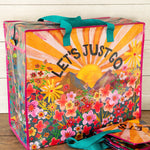 Natural Life Pack-It-All Zippered Tote - Let's Just Go - Lace and Grace Boutique