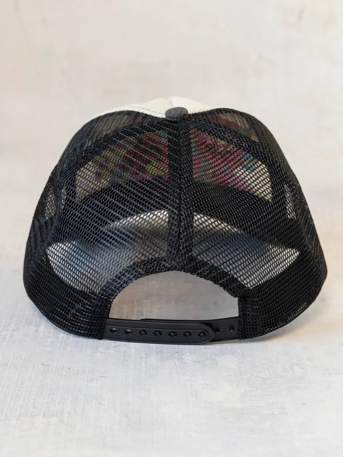 Natural Life Needlepoint Trucker Hat - Flower - Lace and Grace Boutique