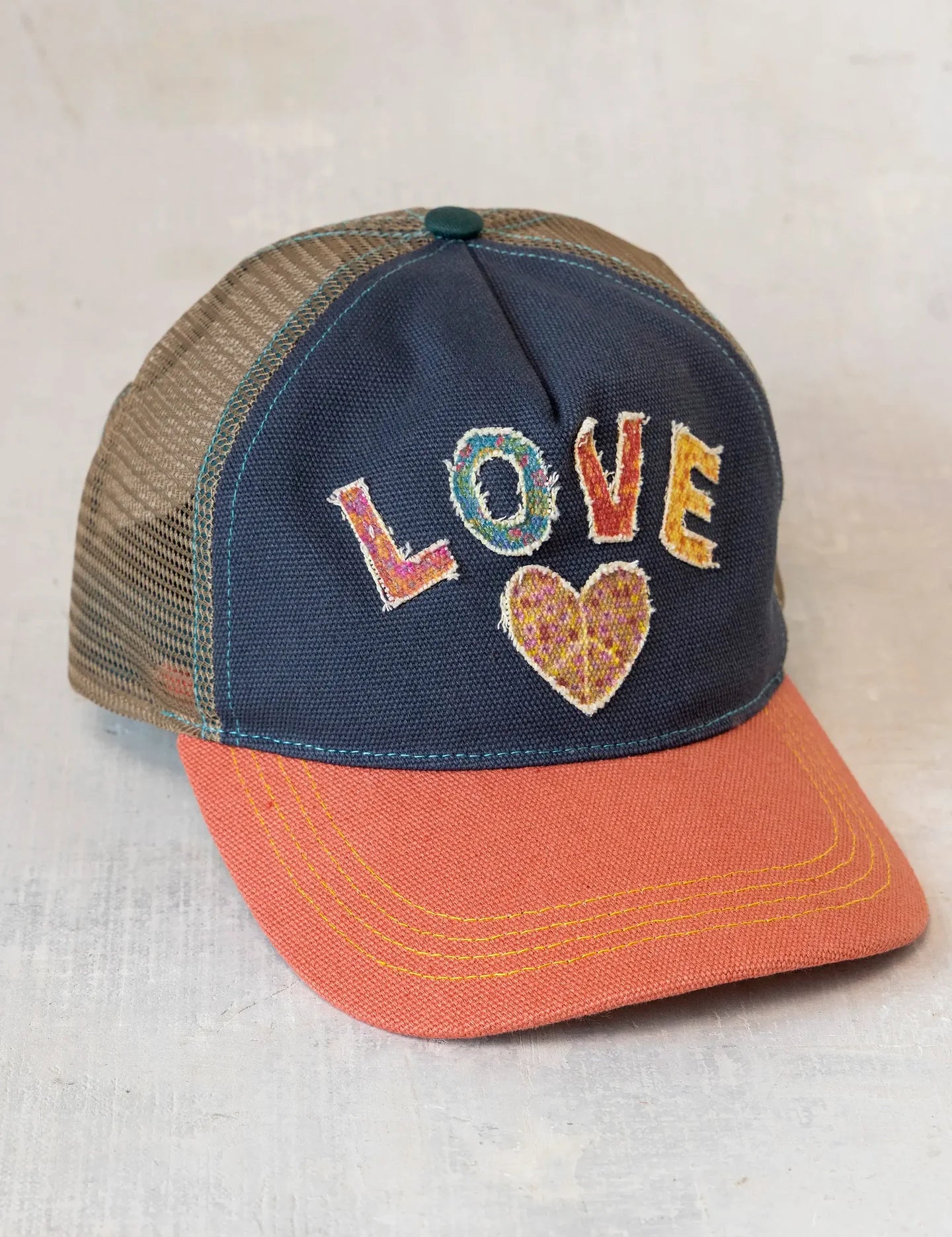 Natural Life Canvas Trucker Hat - Love - Lace and Grace Boutique