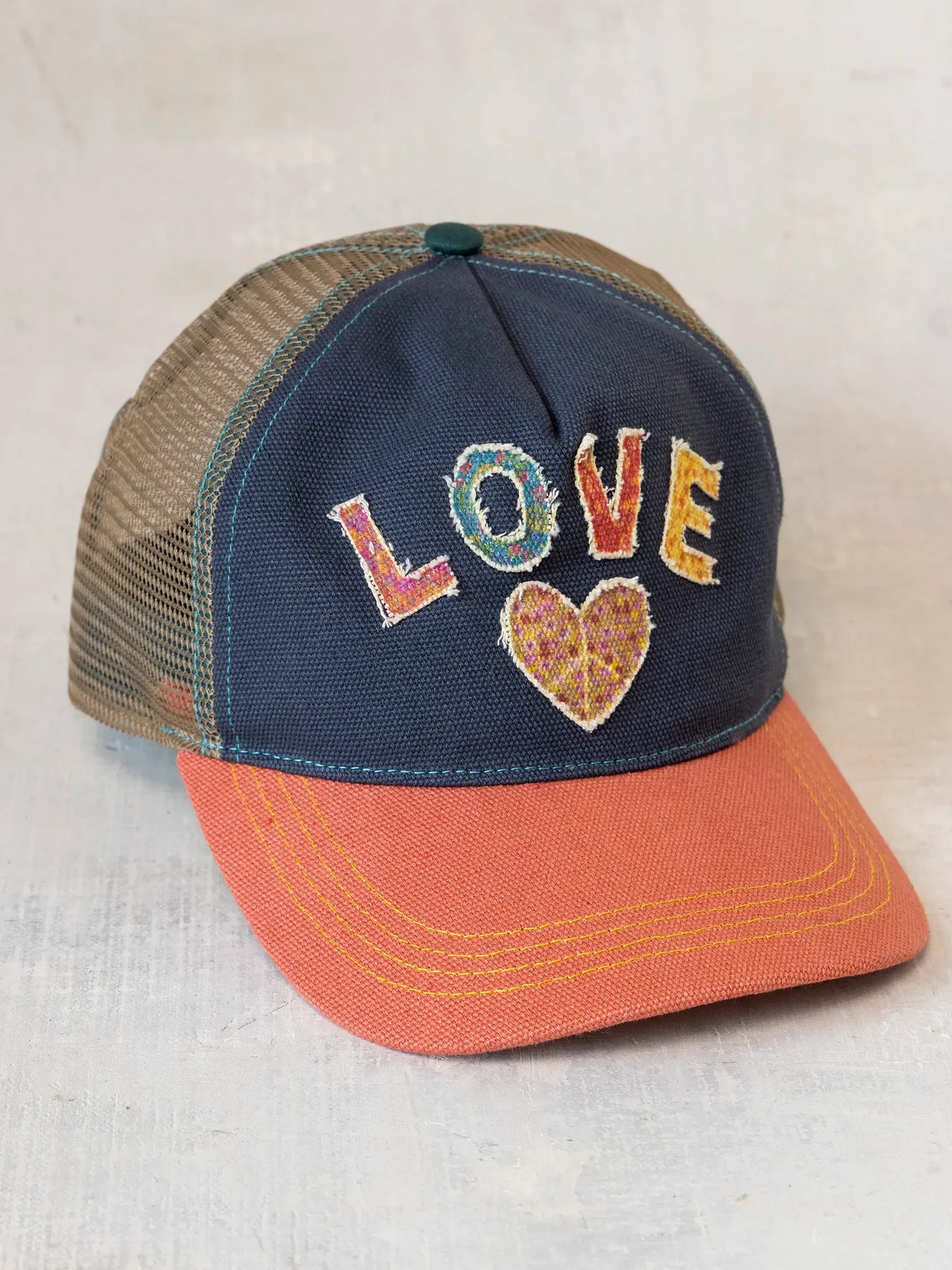 Natural Life Canvas Trucker Hat - Love - Lace and Grace Boutique