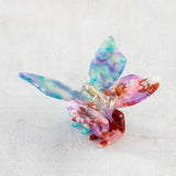 Natural Life Butterfly Claw Clip - Dusty Blue