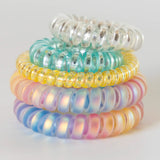 Natural Life Barcelona Hair Bands, Set of 5 - Rainbow - Lace and Grace Boutique