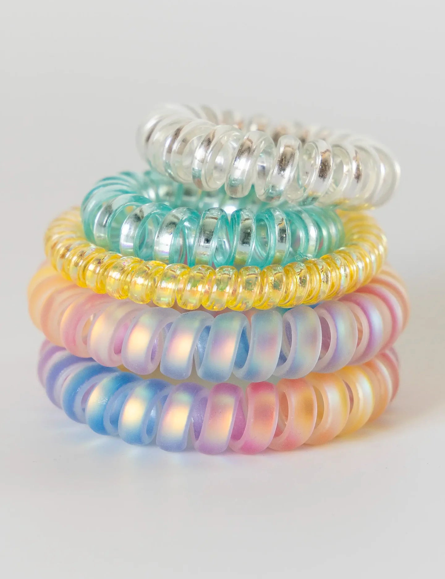 Natural Life Barcelona Hair Bands, Set of 5 - Rainbow - Lace and Grace Boutique