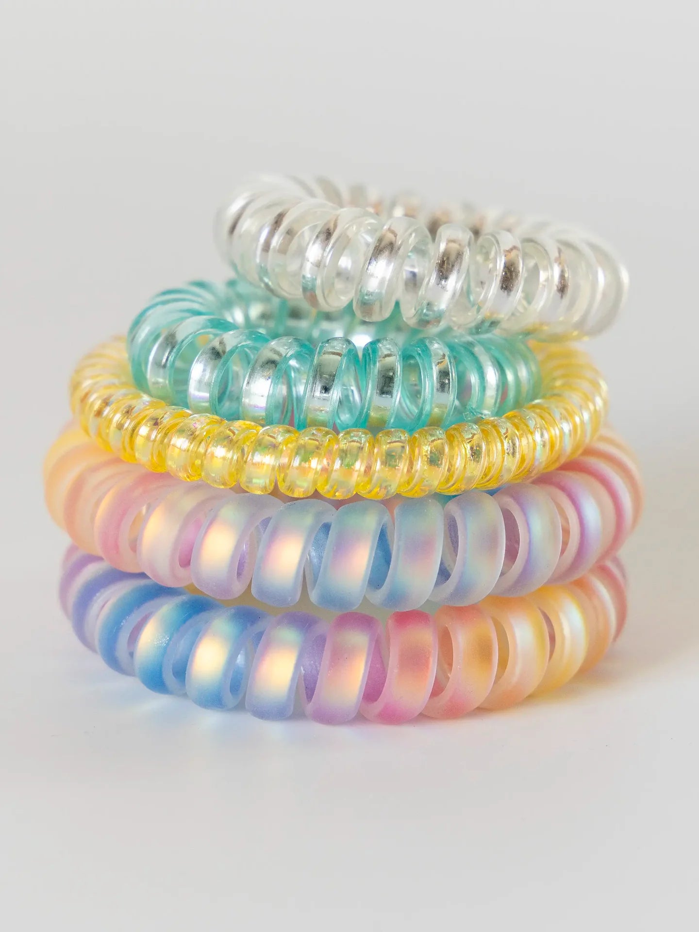 Natural Life Barcelona Hair Bands, Set of 5 - Rainbow - Lace and Grace Boutique