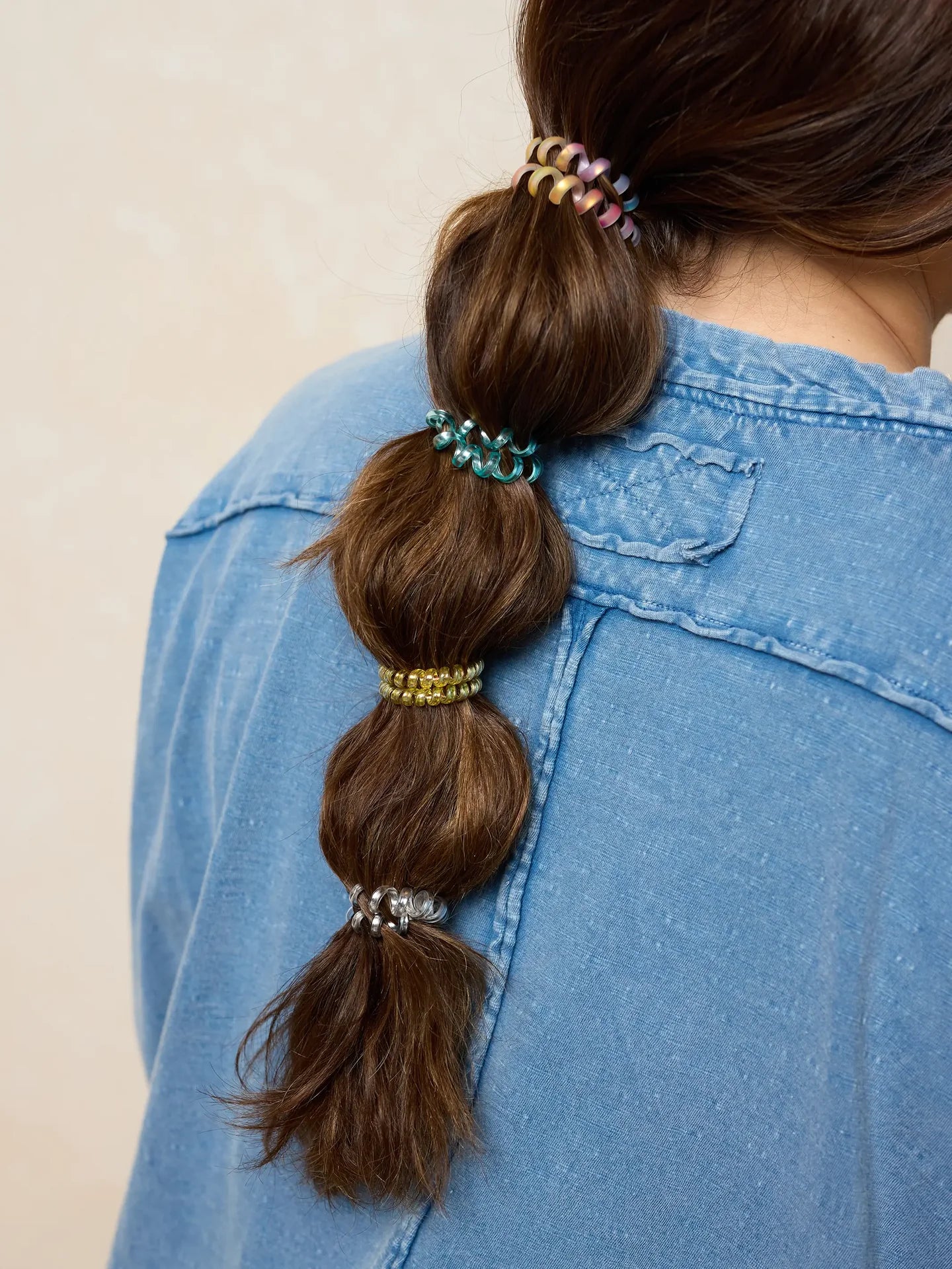 Natural Life Barcelona Hair Bands, Set of 5 - Rainbow - Lace and Grace Boutique