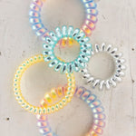 Natural Life Barcelona Hair Bands, Set of 5 - Rainbow - Lace and Grace Boutique