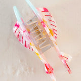 Natural Life Hair Claw Clip - Pink Fish - Lace and Grace Boutique