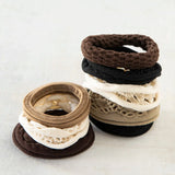 Natural Life On The Run Hair Ties - Black