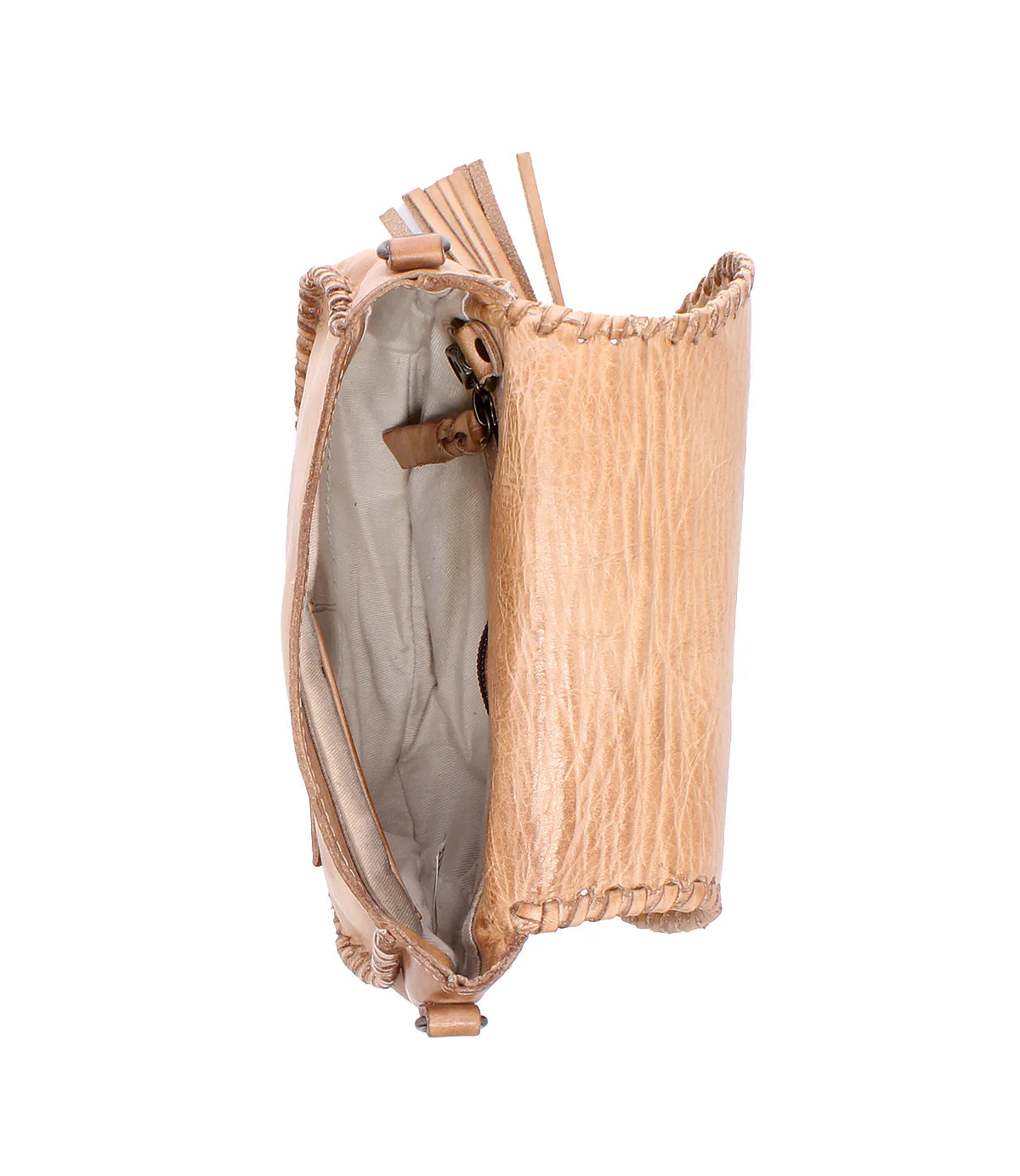 BedStu Half Moon Em Crossbody Bag - Oats DD - Lace and Grace Boutique