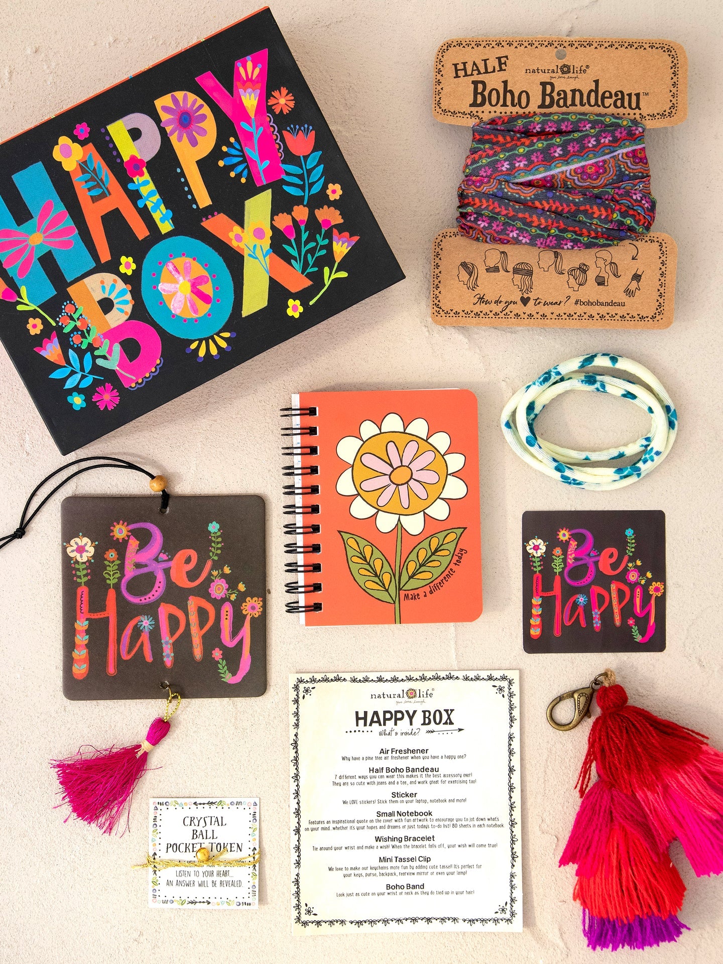 Natural Life Happy Box Gift Set - Multicolored - Lace and Grace Boutique