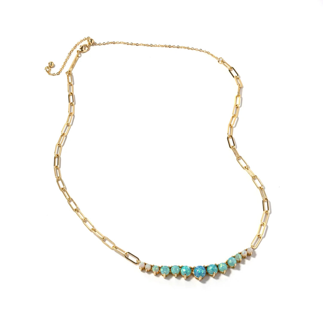 Erimish Horizon Necklace - Mint - Lace and Grace Boutique