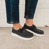 Hey Dude Wendy Rise Shoe - Black