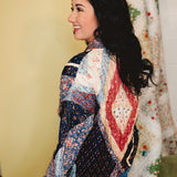 Multi Print Quilted Jacket - Multicolor