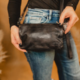 Bedstu Cadence Crossbody - Black Rustic